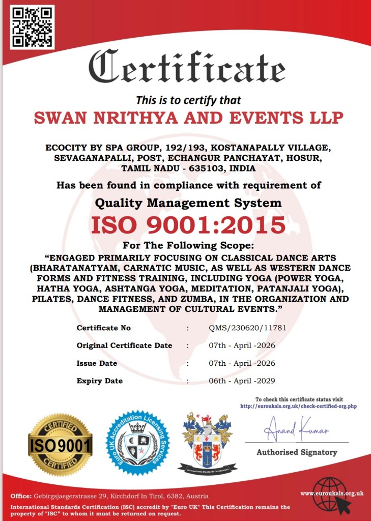 ISO 9001 Certificate